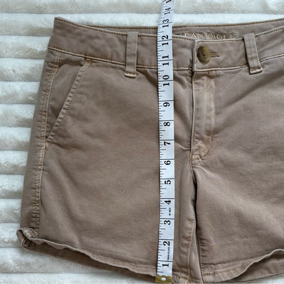 American Eagle Outfitters Super Stretch Midi Shorts Size 6 - Picture 6 of 6